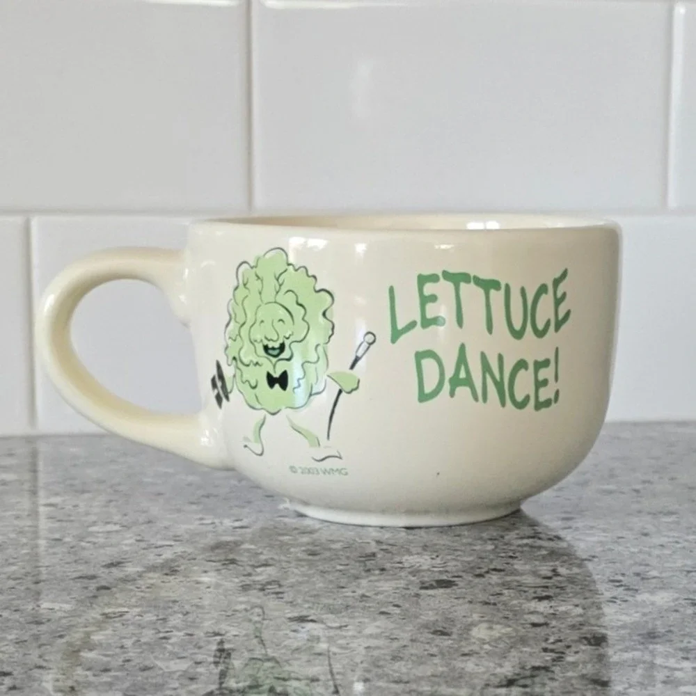 WMG Veggie Soup Sandwich Set Cream The Beet Goes On Lettuce Dance Vintage 2003 - Picture 7 of 10